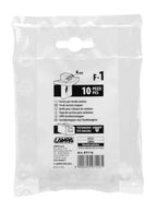 F-1, set 10 fermi per binario tipo "U" - 4 mm