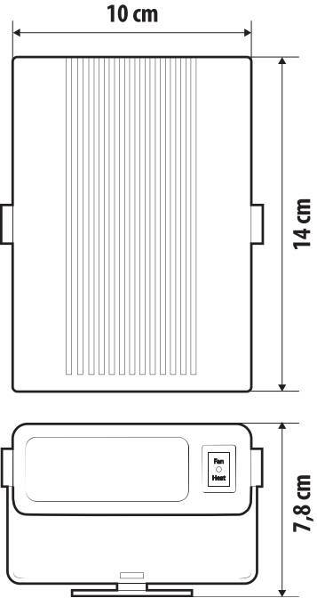 Heater & Fan, scaldino/sbrinatore e ventilatore - 24V - 150W