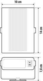 Heater & Fan, scaldino/sbrinatore e ventilatore - 24V - 150W