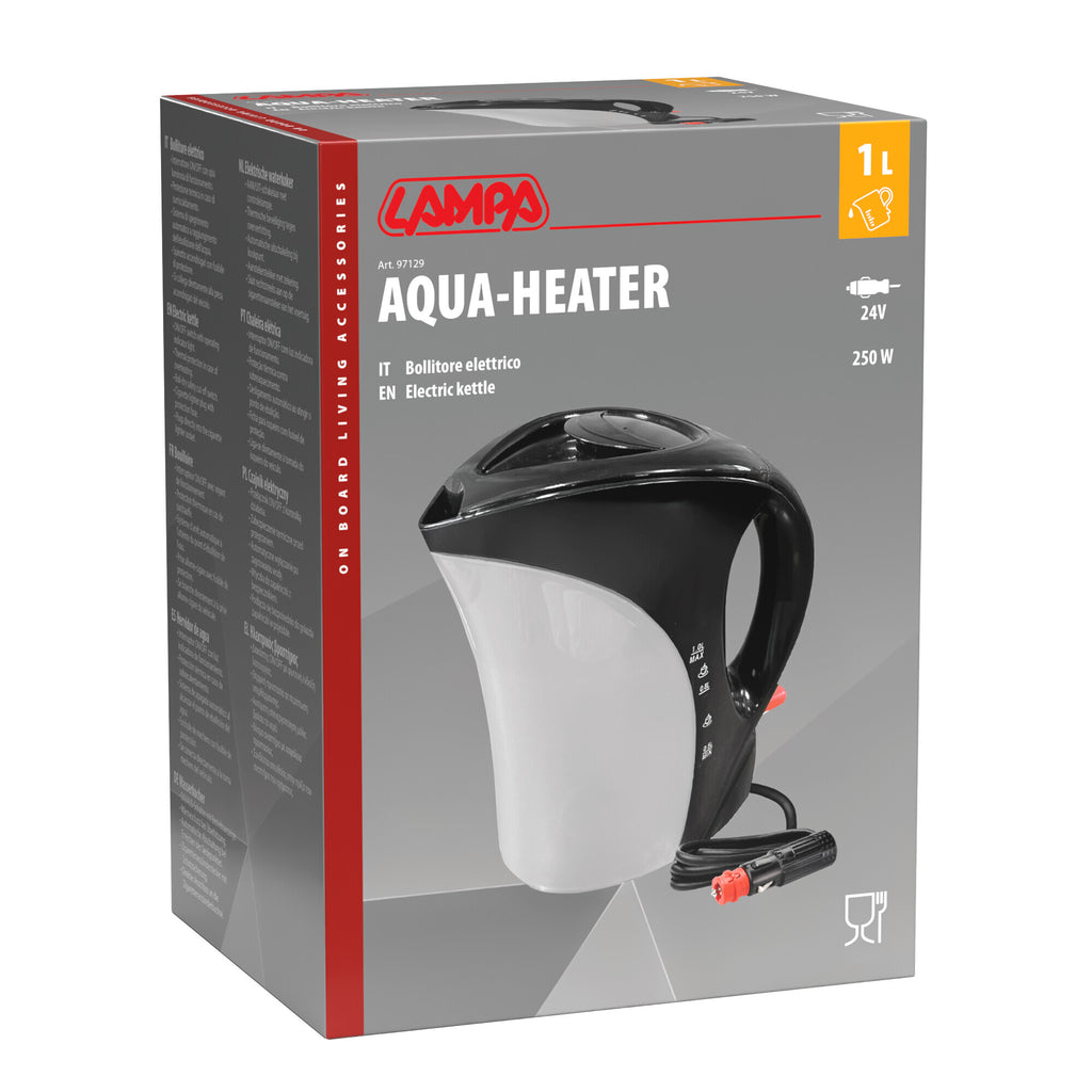 Aqua-Heather, bollitore elettrico - 1 L - 24V - 250W - 10A