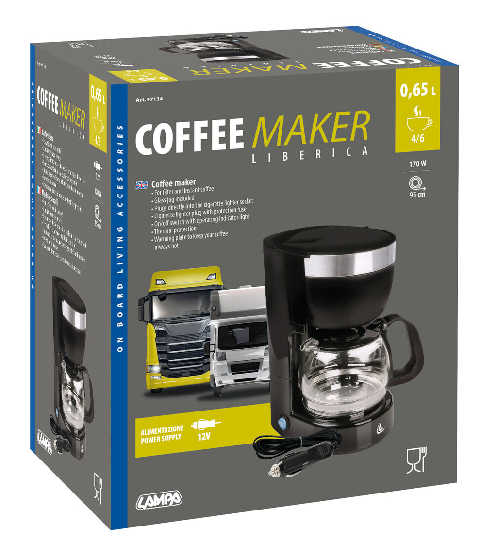 Coffee Maker Liberica, caffettiera - 12V - 170W