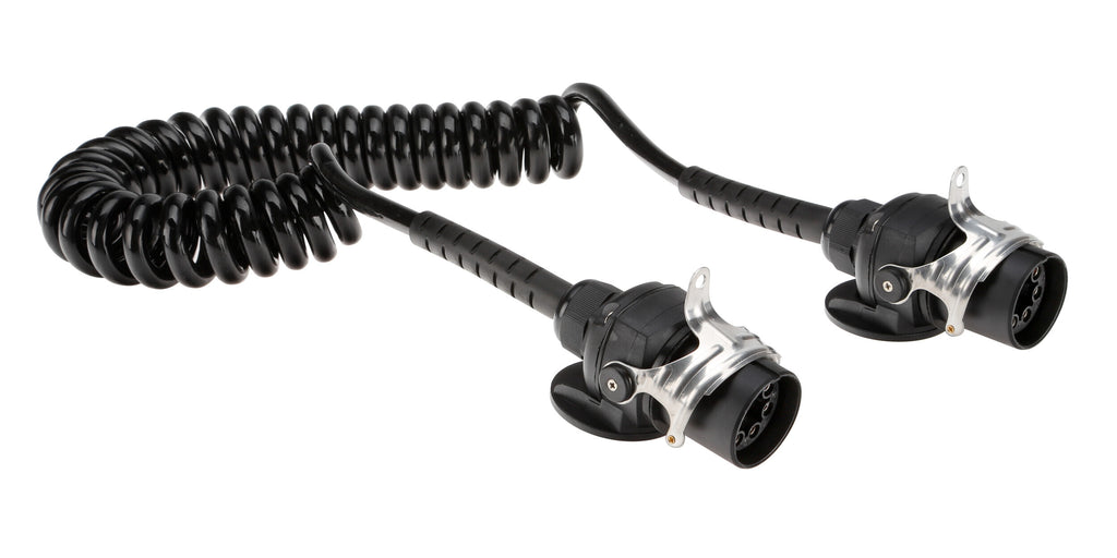 Cavo a spirale ISO 7638-1 EBS / ABS ADR, 7 poli