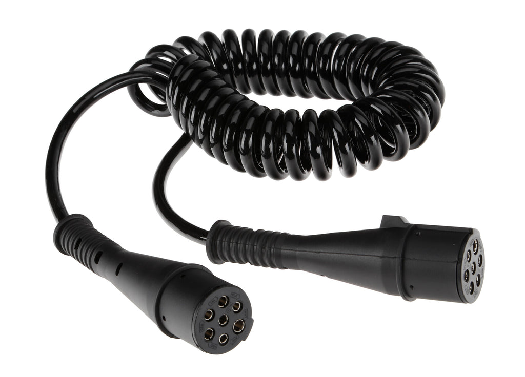 Cavo a spirale ISO 1185 24N, 7 poli