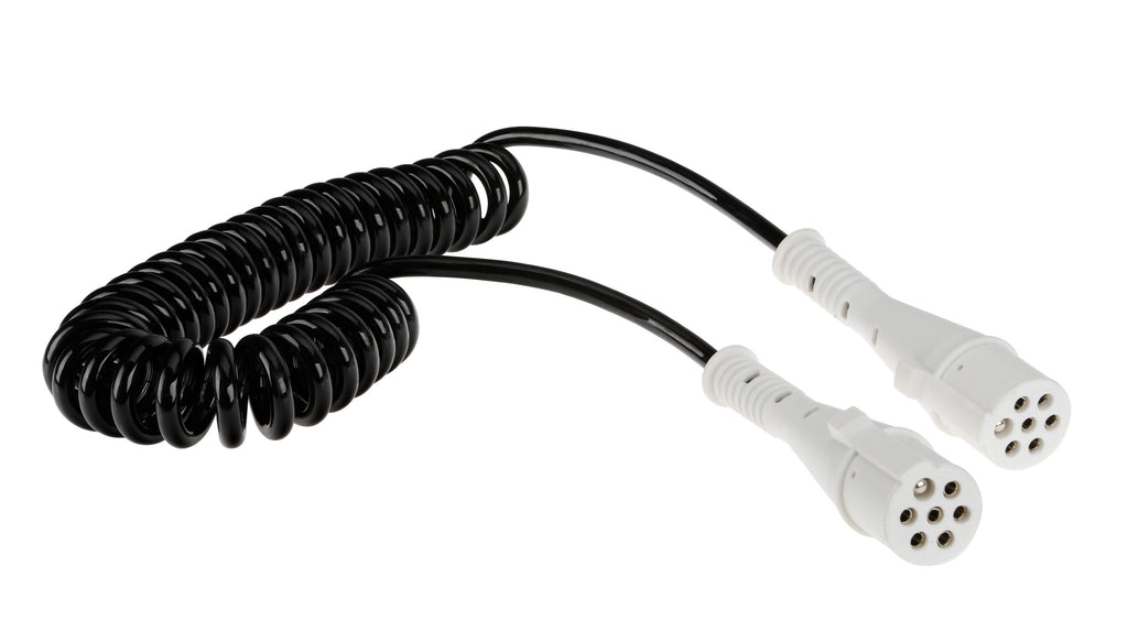 Cavo a spirale ISO 3731 24S, 7 poli