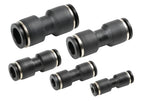 Raccordi tubi aria, set da 5 pz - Ø 4, 6, 8, 10, 12 mm