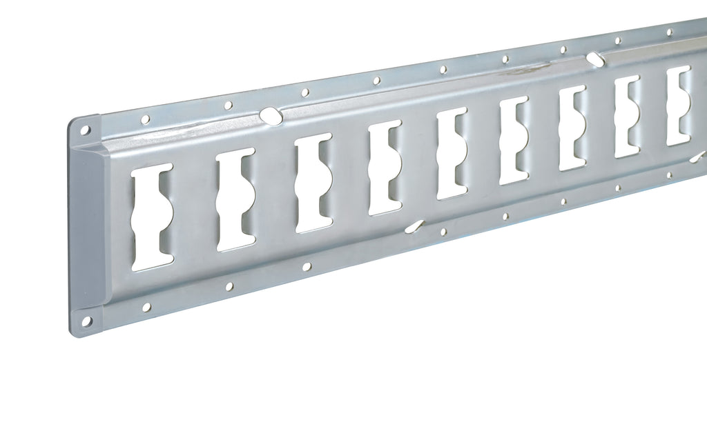 Terminali in plastica per rotaia ferma carico - 2 pz