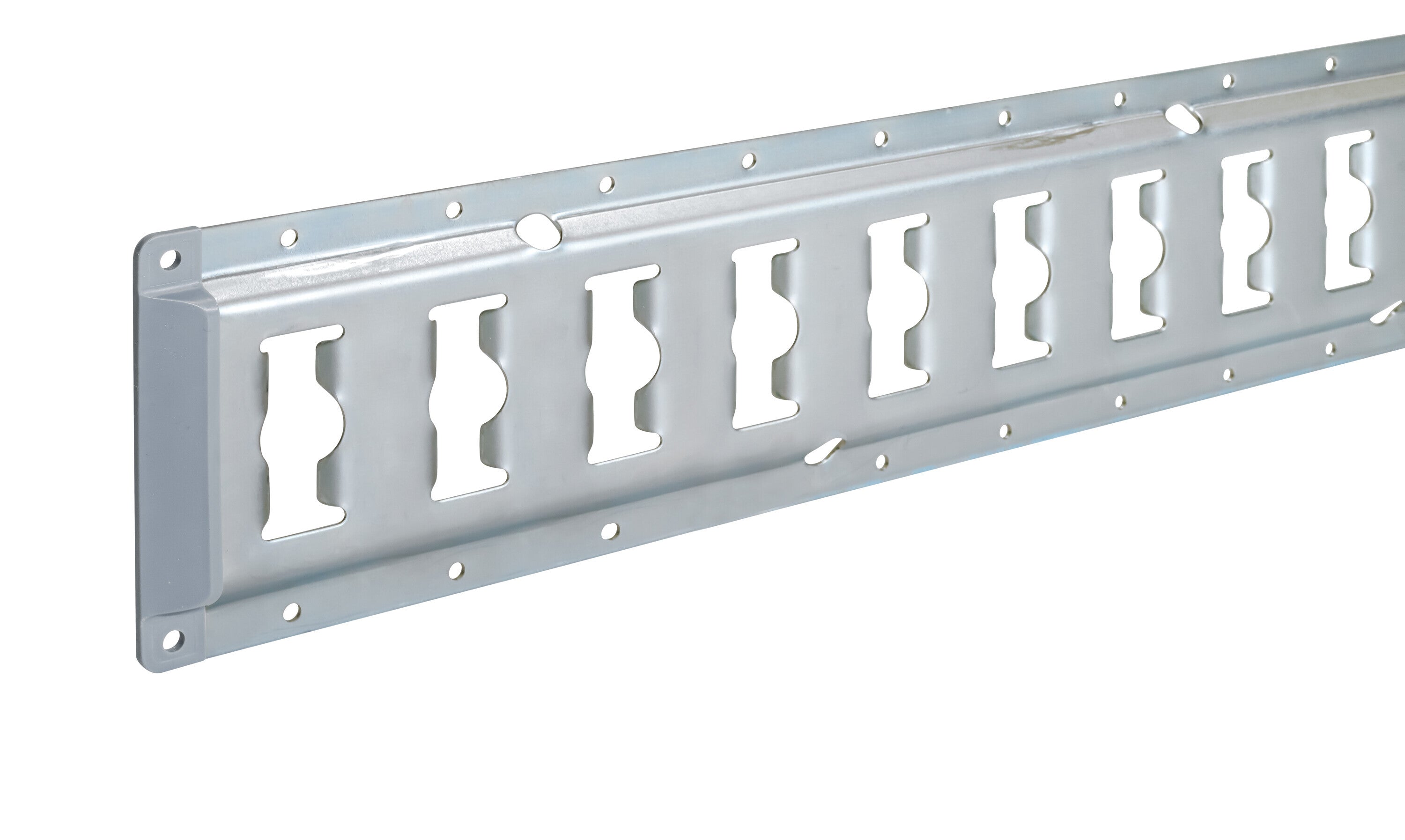 Terminali in plastica per rotaia ferma carico - 2 pz