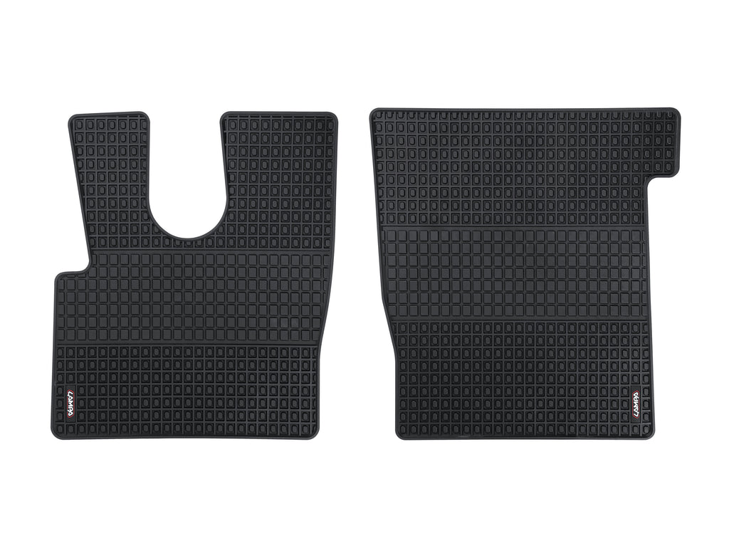 Coppia tappeti su misura in Eco Gomma - compatibile per Daf XF 106 (10/12>05/21)