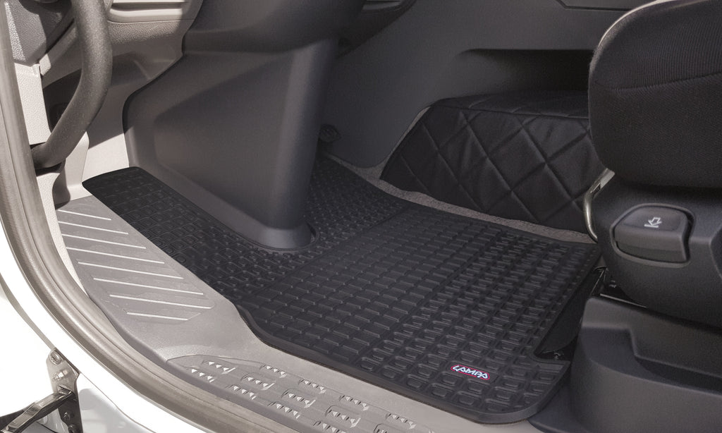 Coppia tappeti su misura in Eco Gomma - compatibile per Daf XF (06/21>) - Daf XG (06/21>) - Daf XG+ (06/21>) - Daf XD (11/22>)
