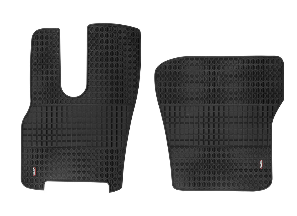 Coppia tappeti su misura in Eco Gomma - compatibile per Daf XF (06/21>) - Daf XG (06/21>) - Daf XG+ (06/21>) - Daf XD (11/22>)