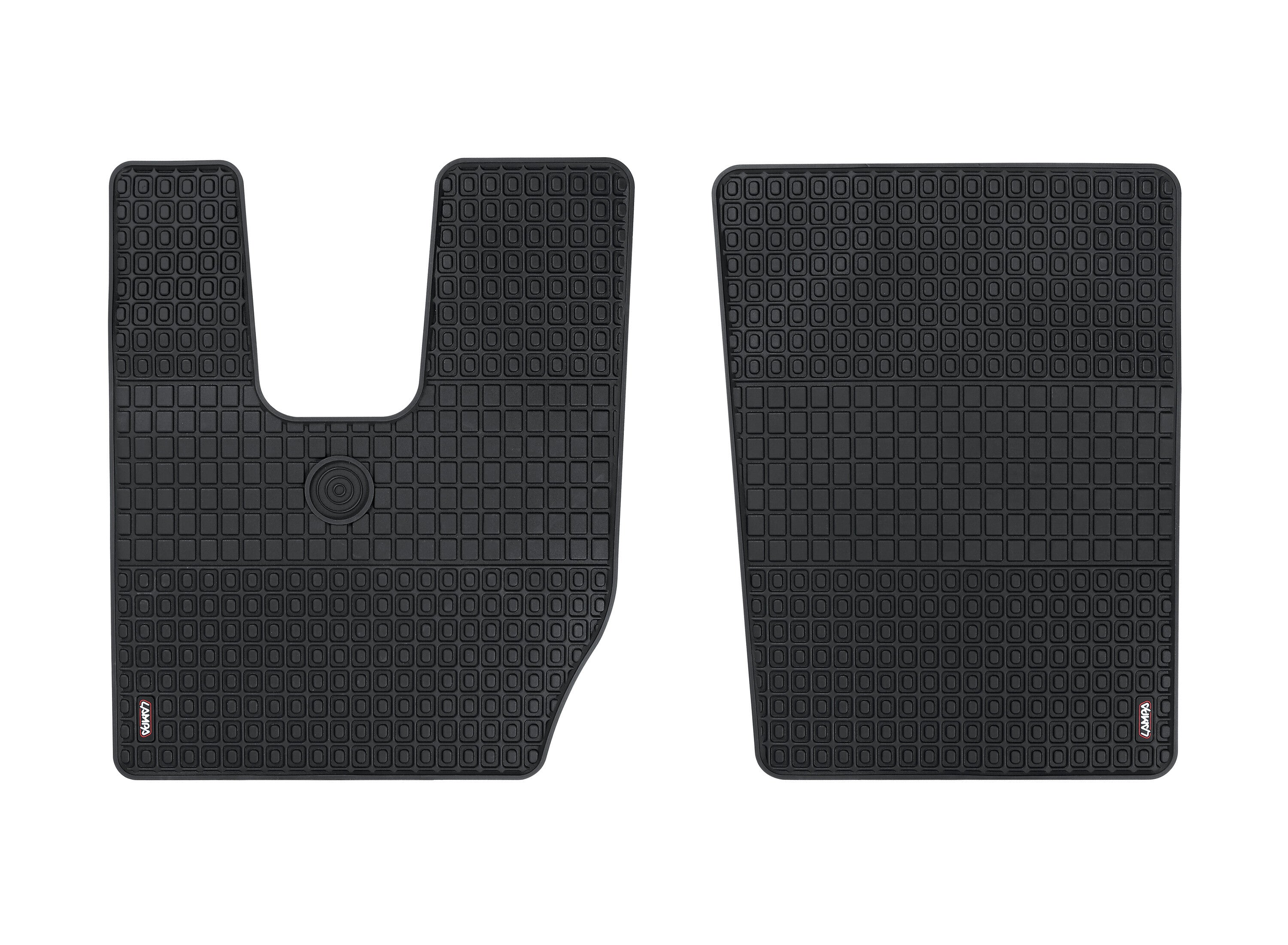 Coppia tappeti su misura in Eco Gomma - compatibile per Iveco S-Way (10/19>05/24)