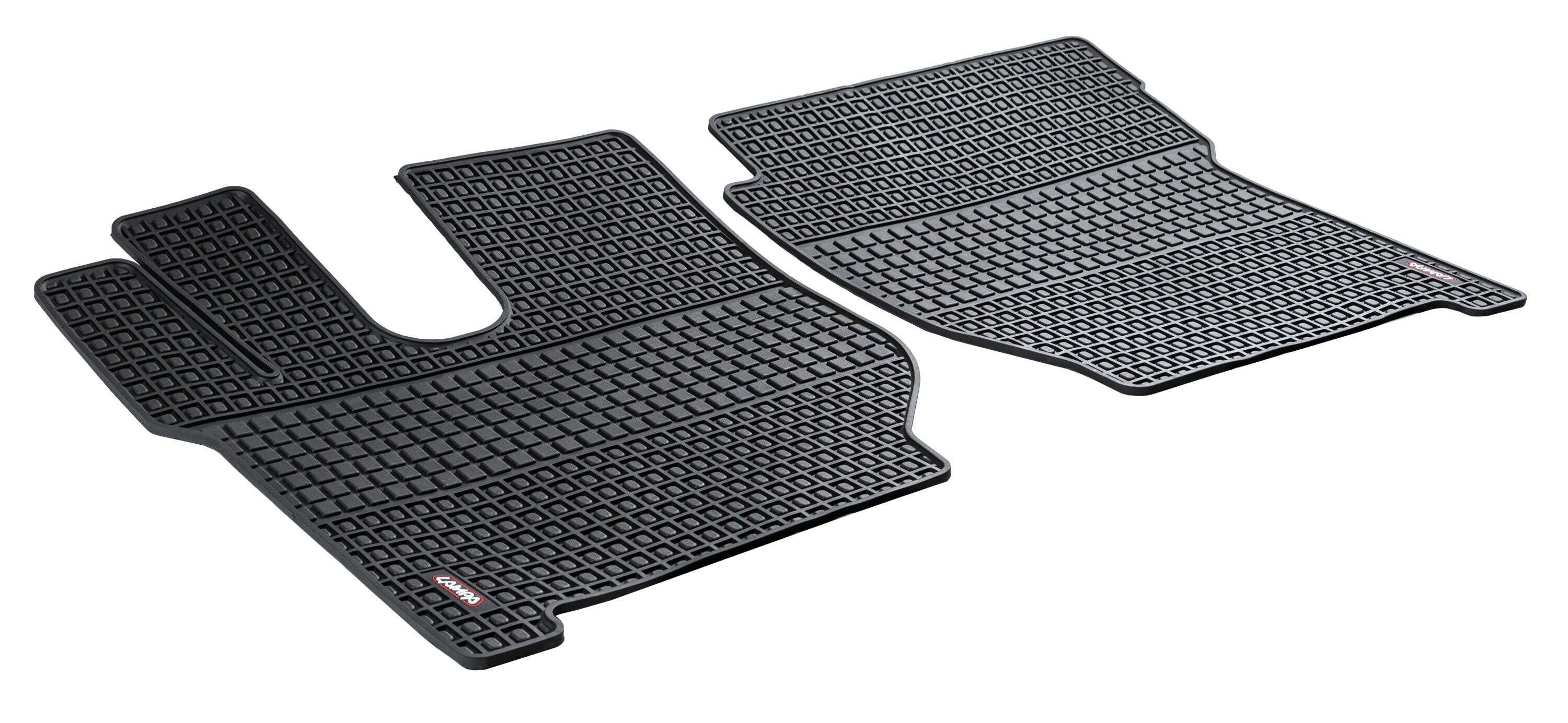 Coppia tappeti su misura in Eco Gomma - compatibile per Volvo FH Serie 4 (09/12>05/21) - Volvo FH Serie 5 (06/21>) - Volvo FH Aero (01/24>)