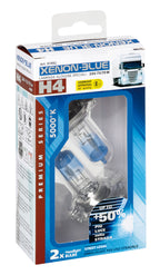 24V Lampada alogena Xenon Blue +50% luce - H4 - 75/70W - P43t - 2 pz - Scatola