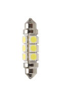 24V Led Series - 12 Led SMD - 11x43 mm - SV8,5-8 - 2 pz - Scatola - Bianco - Doppia polarità