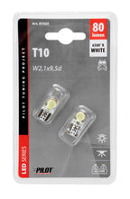 24V Led Series - 2 Led COB - (T10) - W2,1x9,5d - 2 pz - D/Blister - Bianco