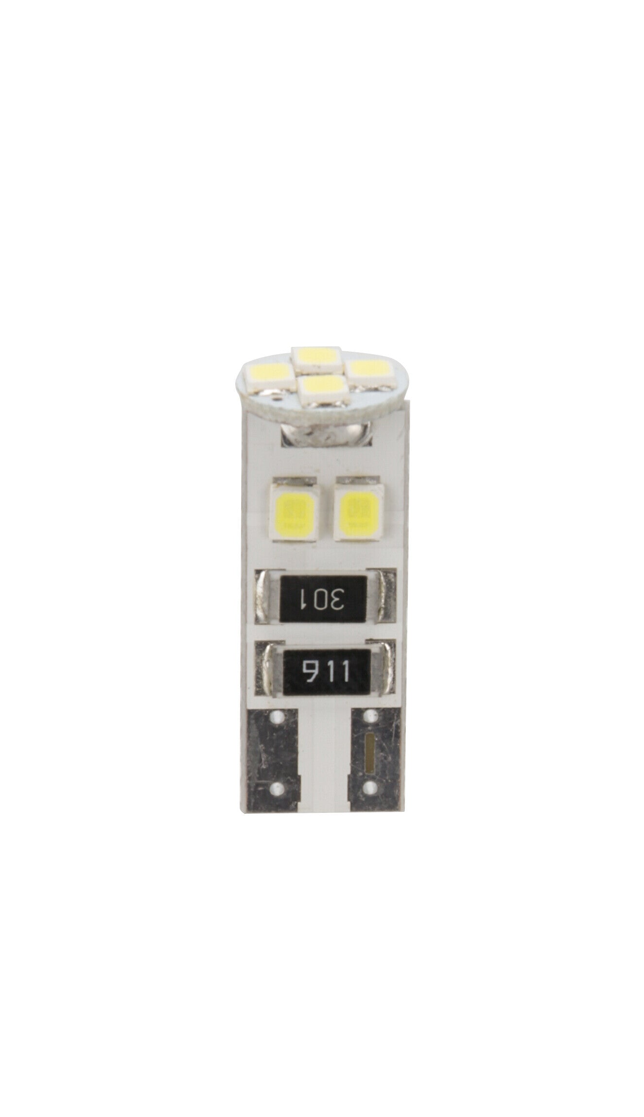 24V Hyper-Led 24 - 8 SMD x 3 chips - (T10) - Trifocus - W2,1x9,5d - 20 pz - Scatola - Bianco - Doppia polarità - Resistenza incorporata
