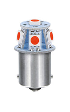 24V Led Series - 6 SMD x 1 chip - (R5W) - BA15s - 20 pz - Scatola - Rosso - Doppia polarità