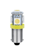 24V Led Series - 5 SMD x 1 chip - (T4W) - BA9s - 20 pz - Scatola - Arancio - Doppia polarità
