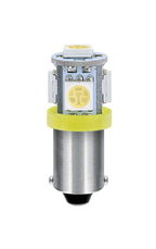 24V Led Series - 5 SMD x 1 chip - (T4W) - BA9s - 20 pz - Scatola - Arancio - Doppia polarità