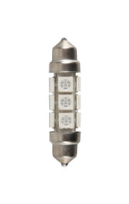 24V Led Series - 12 Led SMD - 11x43 mm - SV8,5-8 - 20 pz - Scatola - Verde - Doppia polarità