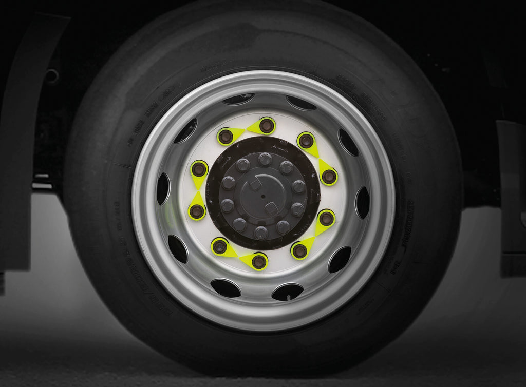 Indicatori di movimento per dadi ruote, set 20 pz - Ø 32 mm