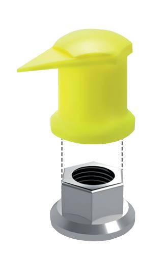 Indicatori di movimento per dadi ruote, set 20 pz - Ø 32 mm