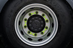 Checkpoint®, indicatori di serraggio per dado ruota, set 20 pz - 30 mm - Giallo fluo