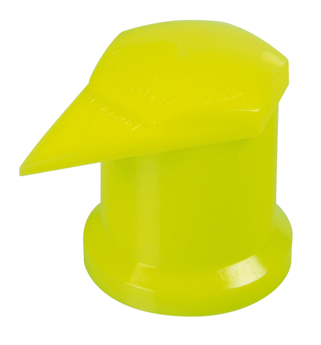 Dustite LR®, indicatori di serraggio per dado ruota con cappuccio antipolvere, set 20 pz - 30 mm - Giallo fluo