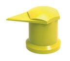 Dustite LR®, indicatori di serraggio per dado ruota con cappuccio antipolvere, set 20 pz - 30 mm - Giallo fluo