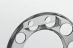 Anello coprimozzo in acciaio inox, per cerchi in lega