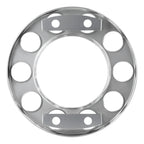 Anello coprimozzo in acciaio inox, per cerchi in acciaio