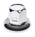 American, Set 10 copribulloni testa piatta in acciaio inox - Ø 33 mm - Cromo