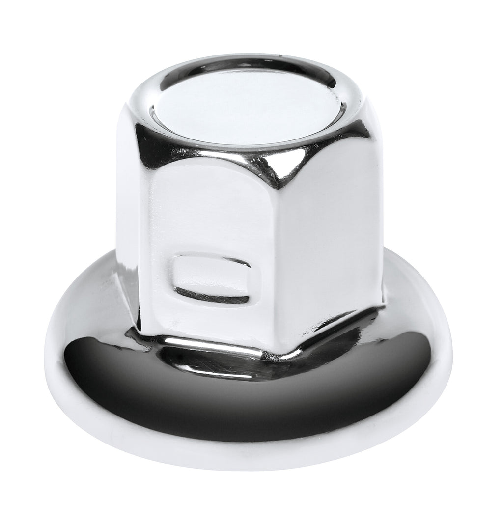 American, Set 500 copribulloni testa piatta in acciaio inox - Ø 33 mm - Cromo