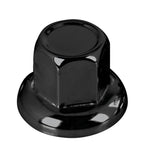 American, Set 40 copribulloni testa piatta in acciaio inox - Ø 32 mm - Nero