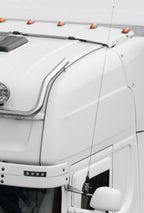 Staffa per antenna CB - Attacco su visiera parasole - compatibile per Scania R Serie 5 (03/04>08/09) - Scania R Serie 6 (09/09>08/13) - Scania R Serie 6 - Streamline (09/13>12/17)