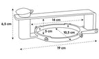 T-Block Evo 1, antifurto carburante - Ø 80 mm
