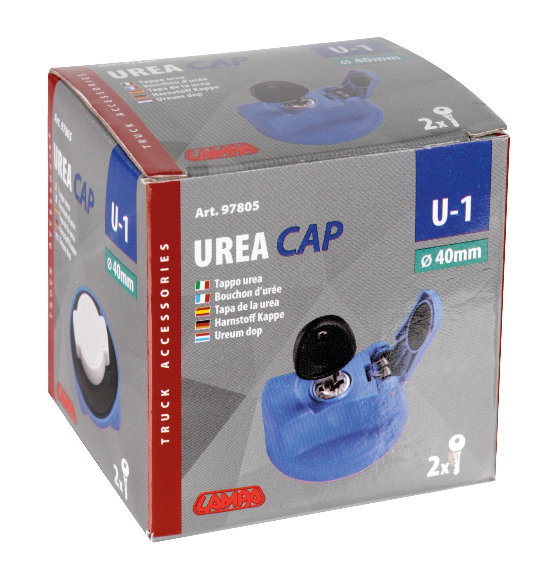 U-1, tappo serbatoio urea - Ø 40 mm
