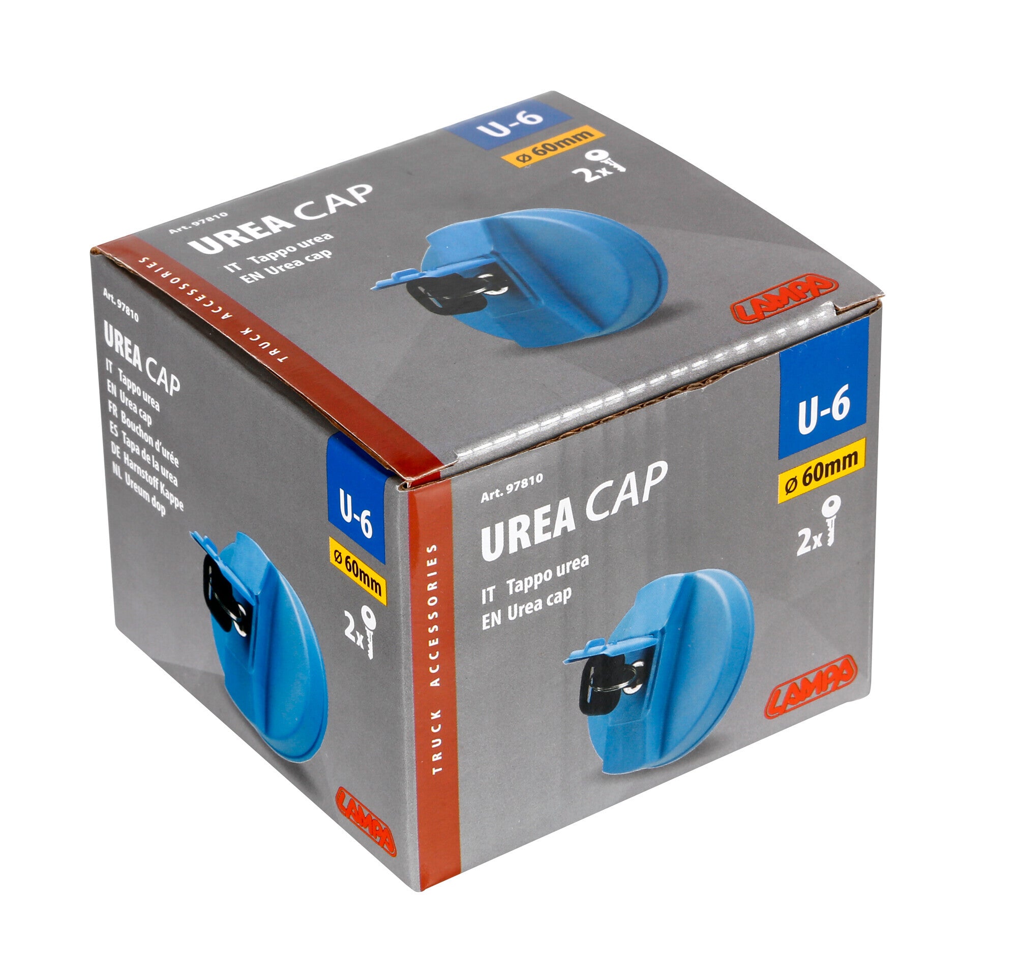 U-6, tappo serbatoio urea - Ø 60 mm
