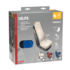Lolita, coprisedile in Skeentex e poliestere - Nero/Blu