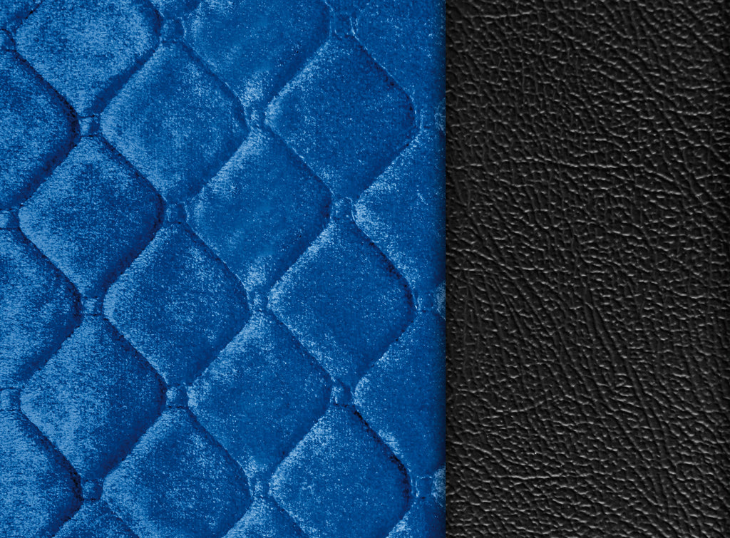 Lolita, coprisedile in Skeentex e poliestere - Nero/Blu