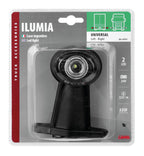 Ilumia, luce ingombro - 2 Led - 24V - Diritta corta - Universale