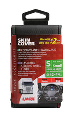 Skin-Cover, coprivolante elasticizzato in Skeentex - Nero/Rosso - S - Ø 42/44 cm