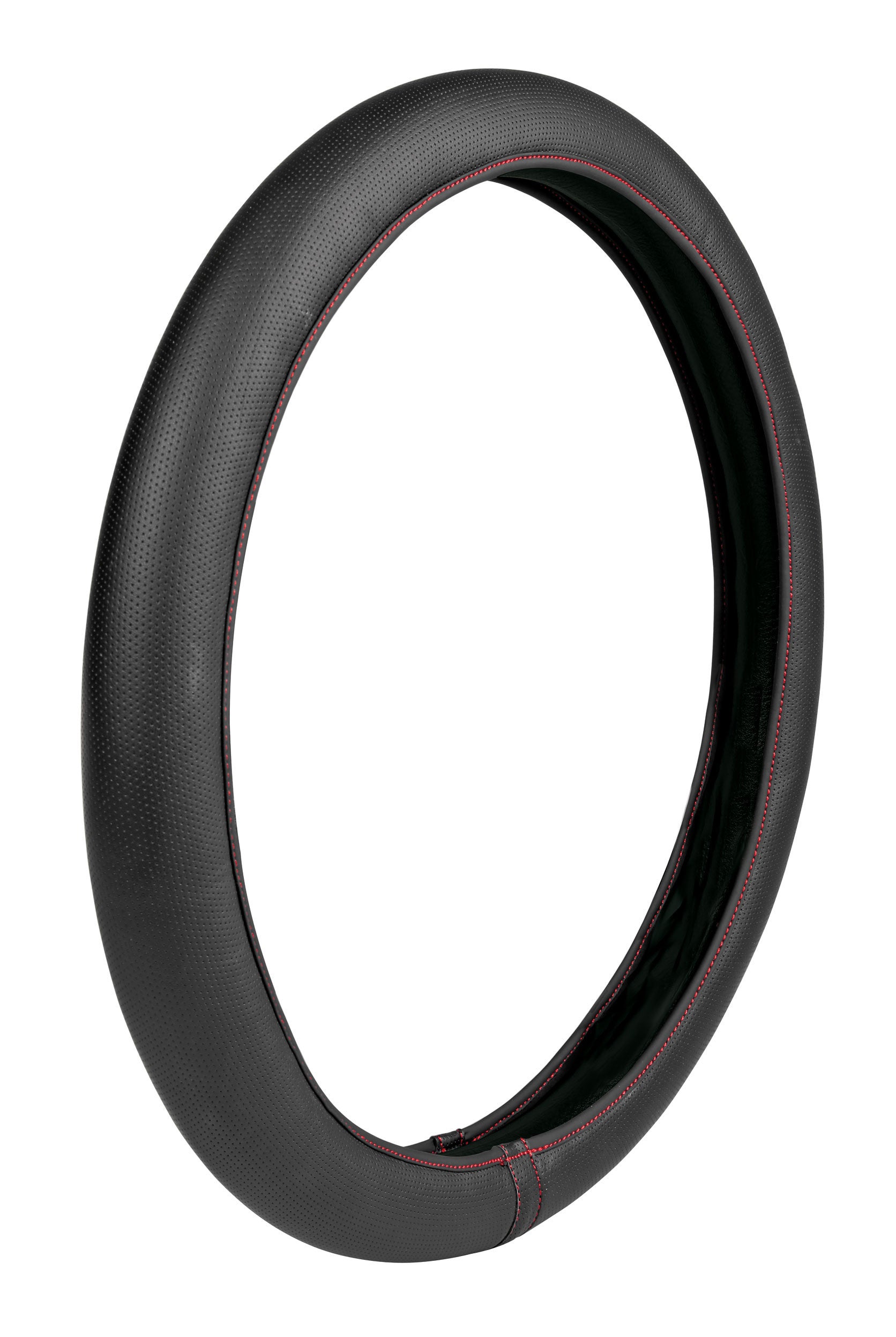 Skin-Cover, coprivolante elasticizzato in Skeentex - Nero/Rosso - M - Ø 44/46 cm
