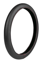 Skin-Cover, coprivolante elasticizzato in Skeentex - Nero/Rosso - L - Ø 46/48 cm