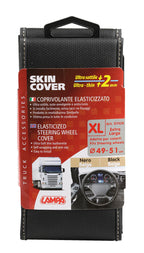 Skin-Cover, coprivolante elasticizzato in Skeentex - Nero/Beige - XL - Ø 49/51 cm