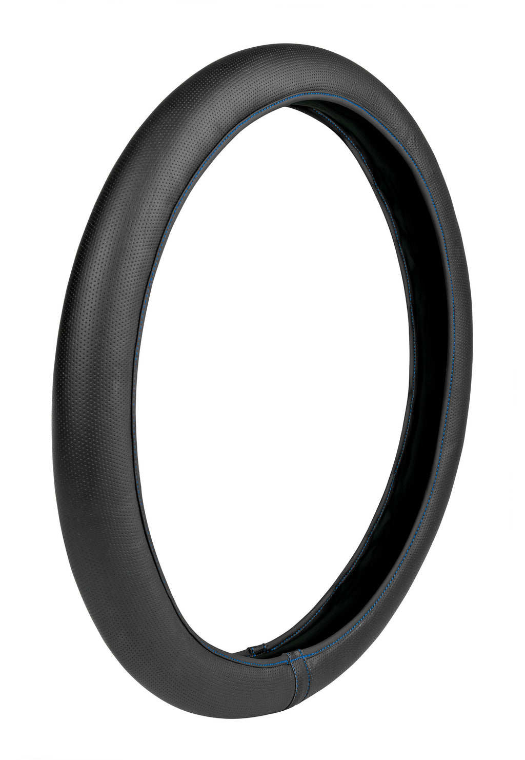 Skin-Cover, coprivolante elasticizzato in Skeentex - Nero/Blu - S - Ø 42/44 cm