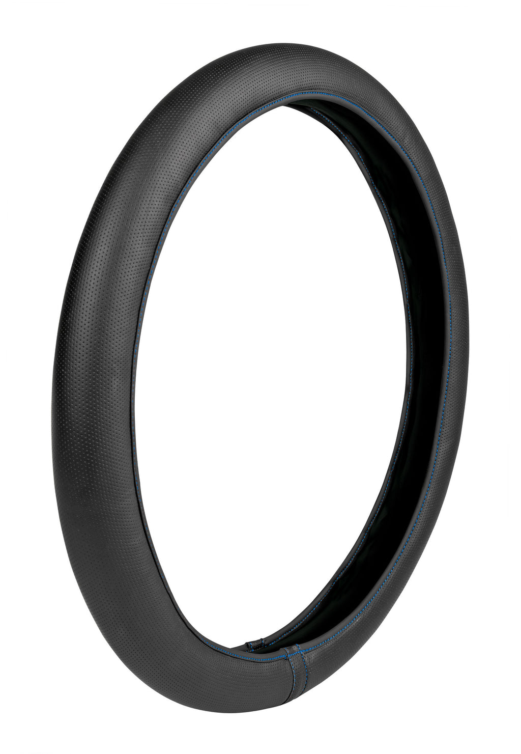 Skin-Cover, coprivolante elasticizzato in Skeentex - Nero/Blu - M - Ø 44/46 cm