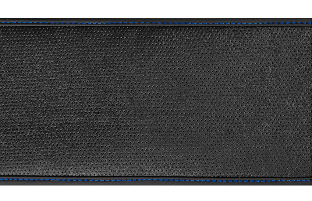 Skin-Cover, coprivolante elasticizzato in Skeentex - Nero/Blu - L - Ø 46/48 cm
