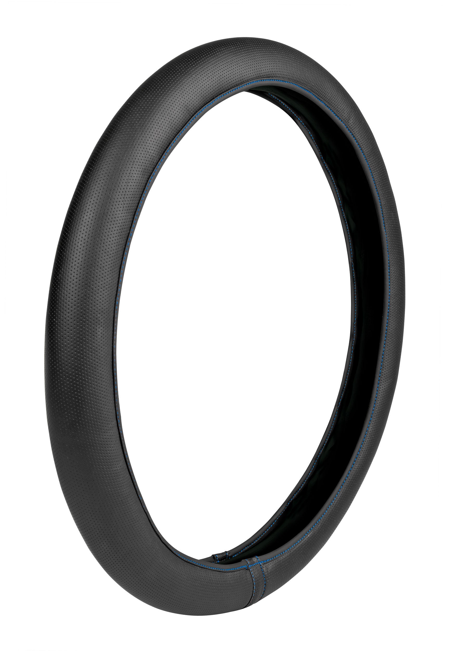 Skin-Cover, coprivolante elasticizzato in Skeentex - Nero/Blu - XL - Ø 49/51 cm
