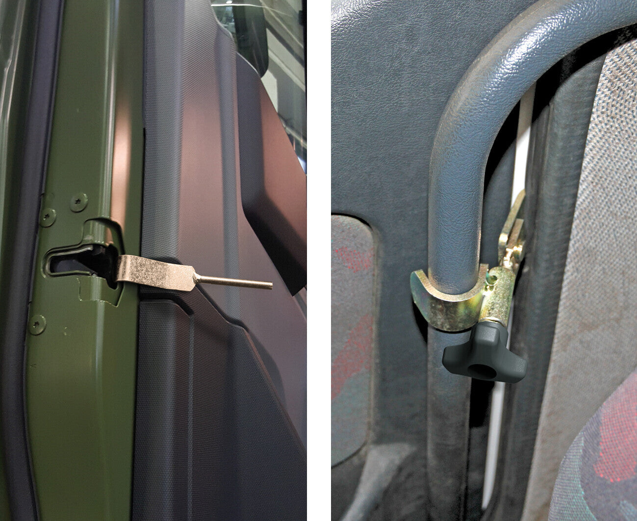 Serrature interne aggiuntive per cabina camion - compatibile per Renault T (06/13>)